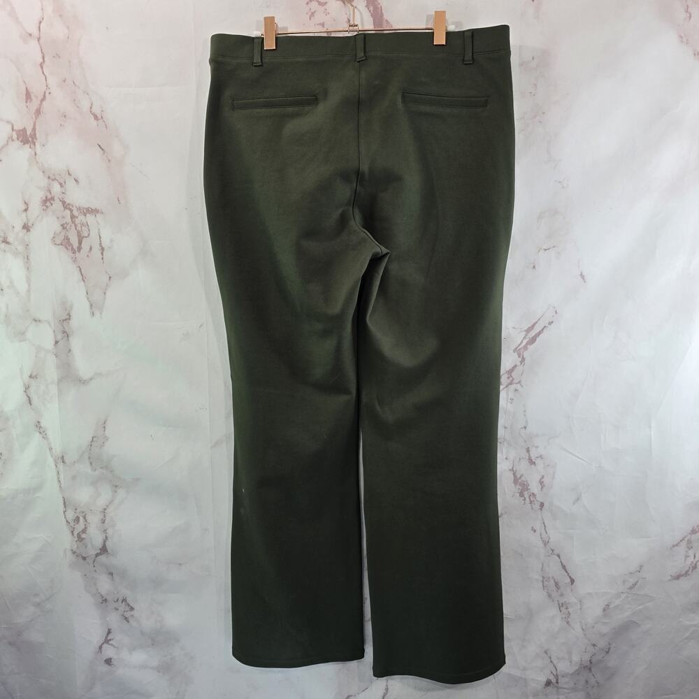 Quince Olive Boot Cut Pants